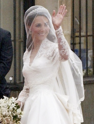 Suknia ślubna Kate Middleton, Princess Catherine, fot. Agencja FORUM
