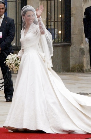 Suknia ślubna Kate Middleton, Princess Catherine, fot. Agencja FORUM
