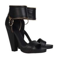 Givenchy Zipper Ankle Sandals