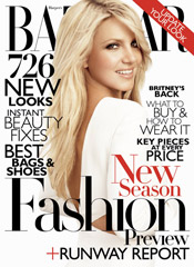Britney Spears na okładce Harper s Bazaar (lipiec 2011)