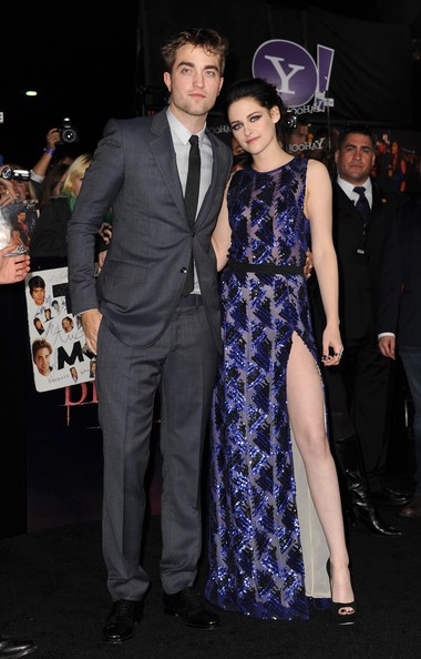 Kristen Stuart i Robert  Pattinson na premierze 