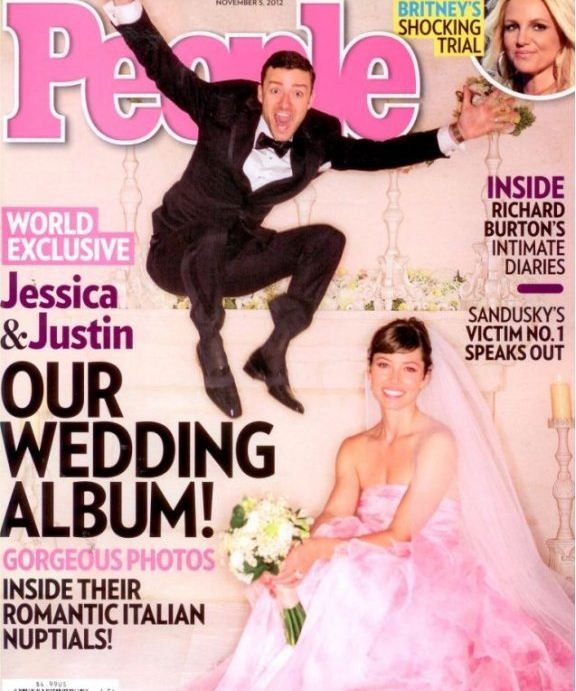 Justin Timberlake i Jessica Biel, co. People.com
