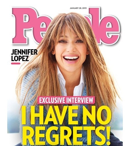 Jennifer Lopez na okładce the People