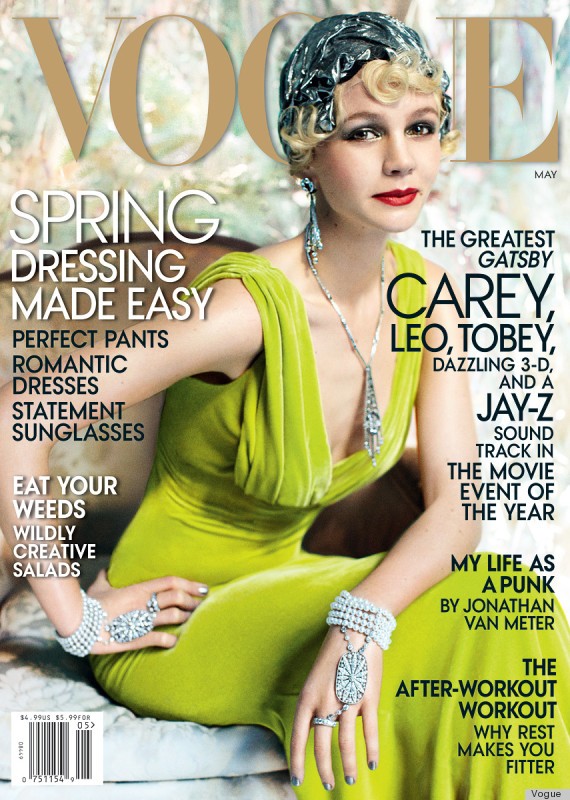 Najgorsza okładka maja 2013: Vogue USA z Carey Mulligan